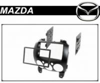 Переходная рамка для установки магнитолы 2 DIN в автомобили Mazda 2 от 2007г.Для установки 2DIN имеет весь необходимый крепеж.